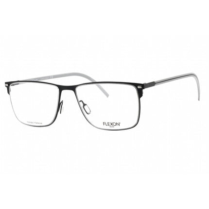 Flexon Men's Eyeglasses - Full Rim Navy Metal Rectangular Frame | FLEXON B2077 412 ,