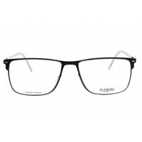 Flexon Men's Eyeglasses - Full Rim Navy Metal Rectangular Frame | FLEXON B2077 412 ,