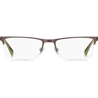 Fossil Men's Eyeglasses - Matt Brown Metal Rectangular Frame | FOSSIL FOS 7047 04IN ,