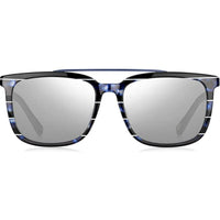 Fossil Men's Sunglasses - Blue Havana/Black Acetate Frame | FOSSIL FOS2090/S 0JBW/T4 ,