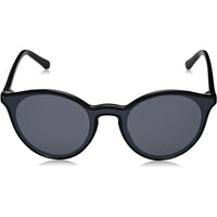 Fossil Unisex Sunglasses - Black Frame Silver Mirror Lens | FOSSIL FOS 3108/G/S S ,