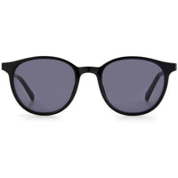 Fossil Unisex Sunglasses - Black Plastic Cat Eye Frame Grey Lens | FOSSIL FOS 3124/S S ,