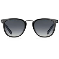 Fossil Unisex Sunglasses - Black Square Frame Grey Shaded Lens | FOSSIL FOS 2099/G/S S ,