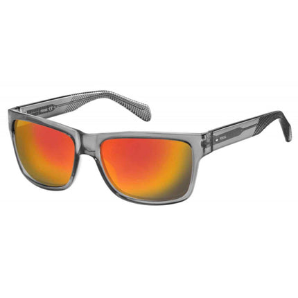 Fossil Unisex Sunglasses - Grey Plastic Rectangular Frame | FOSSIL FOS 3097/S S ,