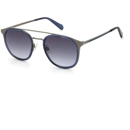Fossil Unisex Sunglasses - Matte Ruthenium Metal Pilot Frame | FOSSIL FOS 2110/G/S S ,