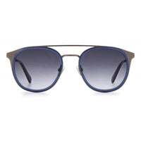 Fossil Unisex Sunglasses - Matte Ruthenium Metal Pilot Frame | FOSSIL FOS 2110/G/S S ,