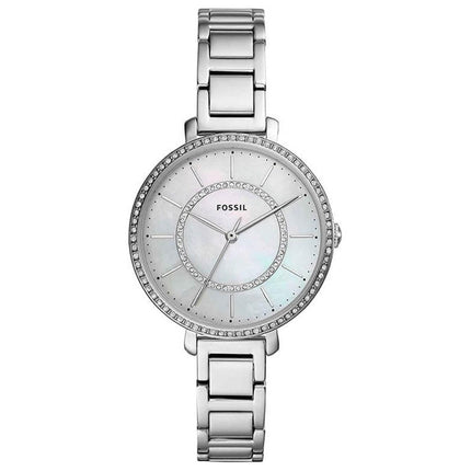 Fossil Women's Quartz Watch - Jocelyn MOP Dial Stainless Steel Bracelet | ES4451 ,