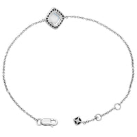 Fred of Paris Women's Bracelet - Paindesucre 18K White Gold Chalcedony | 6B0237-000 ,
