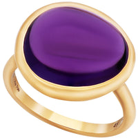 Fred of Paris Women's Ring - Belles Rives 18K RG Amethyst, Size 4.75 | 4B0813-049 ,