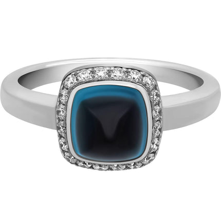 Fred of Paris Women's Ring - Paindesucre White Gold Topaz, Size 4.25| 4B0686-047 ,