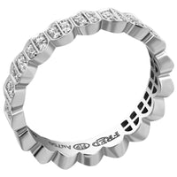 Fred of Paris Women's Ring - Une Ile D'or Diamond Arc WG, Size 3.75 | 4B0779-046 ,