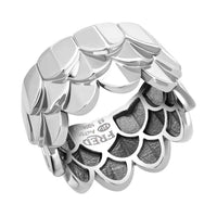 Fred of Paris Women's Ring - Une Ile D'or Triple Arc Motif WG, Size 4.5 | 4B0747-048 ,