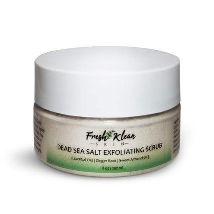 Fresh Klean Skin Dead Sea Salt Exfoliating Scrub 8oz ,