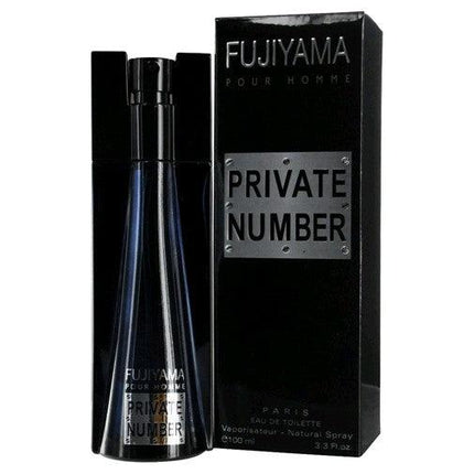 Fujiyama Private Number by Parfum Fujiyama, 3.3 oz Eau De Toilette Spray for Men ,