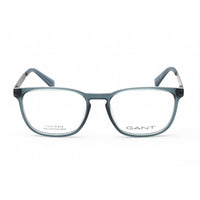Gant Men's Eyeglasses - Clear Demo Lens Full Rim Blue Rectangular Frame | GA3217 092 ,