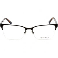Gant Men's Eyeglasses - Clear Demo Lens Matte Black and Havana Frame | GA3202 002 ,