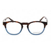 Gant Men's Eyeglasses - Clear Lens Dark Havana Plastic Round Shape Frame | GA3235 052 ,