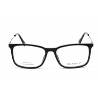 Gant Men's Eyeglasses - Clear Lens Shiny Black Rectangular Shaped Frame | GA3239 001 ,