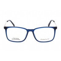 Gant Men's Eyeglasses - Full Rim Rectangular Matte Blue Plastic Frame | GA3239 091 ,