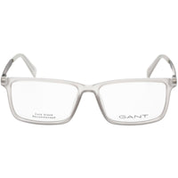 Gant Men's Eyeglasses - Grey and Black Rectangular Shaped Plastic Frame | GA3216 020 ,