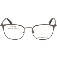 Gant Men's Eyeglasses - Matte Gunmetal/Havana Rectangular Shape Frame | GA3130-3 009 ,