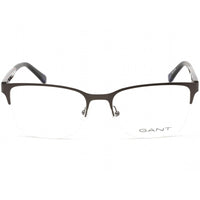 Gant Men's Eyeglasses - Matte Gunmetal/Havana/Black Rectangular Frame | GA3202 009 ,