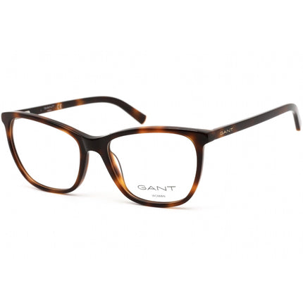 Gant Women's Eyeglasses - Blonde Havana Cat Eye Shaped Plastic Frame | GA4125 053 ,