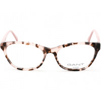 Gant Women's Eyeglasses - Coloured Havana/Pink Cat Eye Plastic Frame | GA4099 055 ,