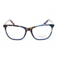 Gant Women's Eyeglasses - Full Rim Cat Eye Blue Havana Plastic Frame | GA4125 056 ,