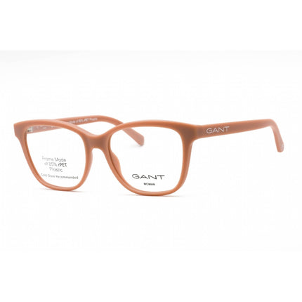 GANT Women's Eyeglasses - Matte Light Brown Injected Propionate Frame | GA4147 046 ,