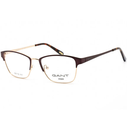 Gant Women's Eyeglasses - Matte Violet/Rose Gold/Havana Cat Eye Frame | GA4086 082 ,