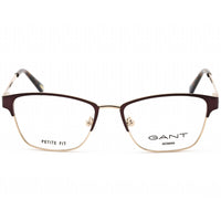 Gant Women's Eyeglasses - Matte Violet/Rose Gold/Havana Cat Eye Frame | GA4086 082 ,