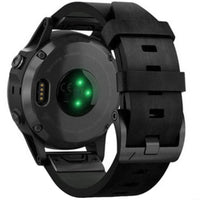 Garmin Unisex Smartwatch - fenix 5 Plus Heart Rate GPS Black Strap | 010-01988-06 ,