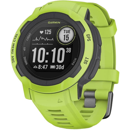 Garmin Unisex Smartwatch - Instinct 2 Standard Edition Green Strap | 010-02626-11 ,