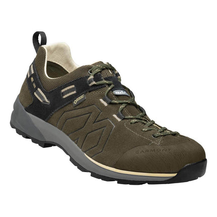 Garmont Men's Hiking Shoe - Santiago Low GTX Hiking Shoe, Olive Green/Beige ,