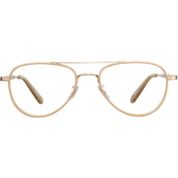 Garrett Leight Unisex Eyeglasses - Aviator | GARRETT LEIGHT LINNIE 3020-51 PLBGE-MG ,