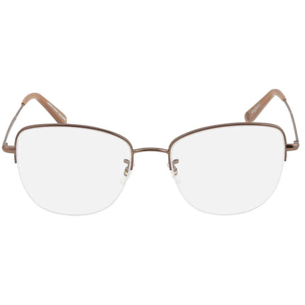 Garrett Leight Women's Eyeglasses - Half Rim | GARRETT LEIGHT PERSHING 3033-5 AME-TI ,