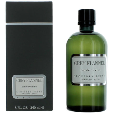 Geoffrey Beene Men's Eau De Toilette Splash - Grey Flannel Captivating Scent, 8 oz ,