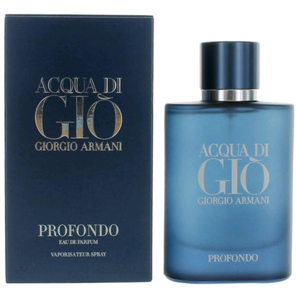 Giorgio Armani Men's Eau De Parfum Spray - Acqua Di Gio Profondo Authentic, 2.5 oz ,