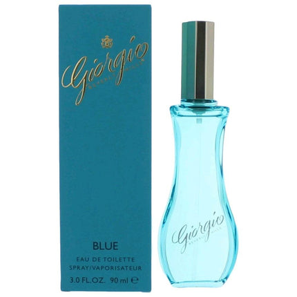 Giorgio Blue by Beverly Hills, 3 oz Eau De Toilette Spray for Women ,