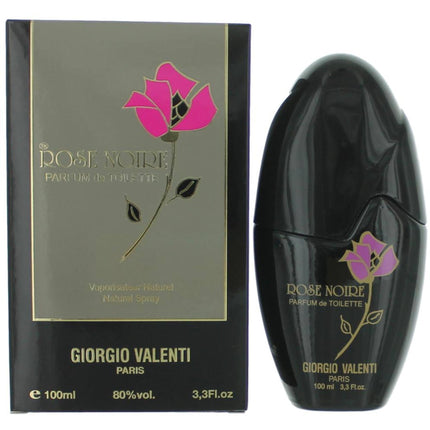 Giorgio Valenti Women's Parfum De Toilette Spray - Rose Noire Sophisticated, 3.3oz ,