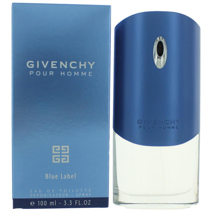 Givenchy Pour Homme Blue Label by Givenchy, 3.3 oz Eau De Toilette Spray for Men ,