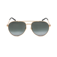 Givenchy Unisex Sunglasses - Gold Copper Aviator Metal Frame | GV 7196/G/S 0DDB 9O ,