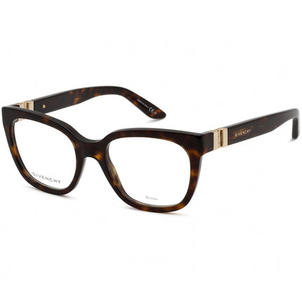 Givenchy Women's Eyeglasses - Havana Square Shaped Acetate Frame | GV 0161 0086 00 ,