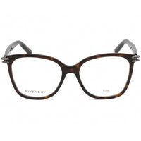 Givenchy Women's Eyeglasses - Havana/Black Butterfly Plastic Frame | GV 0130 0086 00 ,