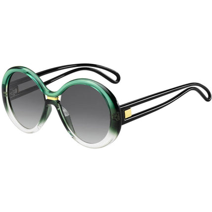 Givenchy Women's Sunglasses - Crystal Aqua Green Frame | GIVENCHY GV7105/G/S 5XO/9O ,