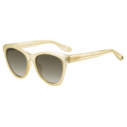Givenchy Women's Sunglasses - Crystal Yellow Cat Eye Frame | GIVENCHY GV7068/S 40G/HA ,