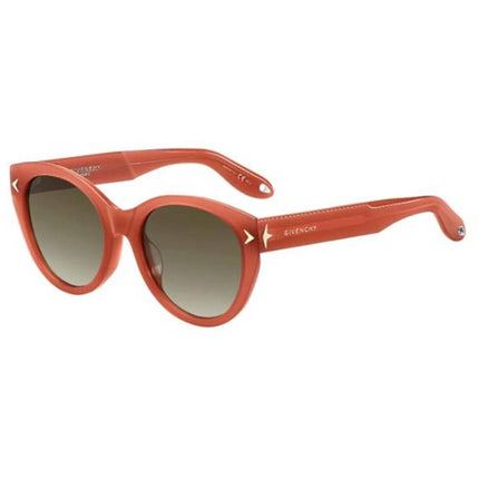 Givenchy Women's Sunglasses - Peach Red Cat Eye Frame | GIVENCHY GV7025/F/S GGX/HA ,