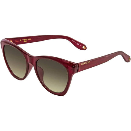Givenchy Women's Sunglasses - Red Plastic Cat Eye Frame | GIVENCHY GV7068/S C9A/9K ,