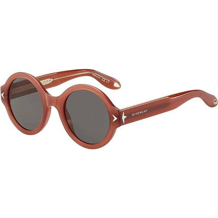Givenchy Women's Sunglasses - Red Plastic Round Frame | GIVENCHY GV7036/S TVE/8H ,